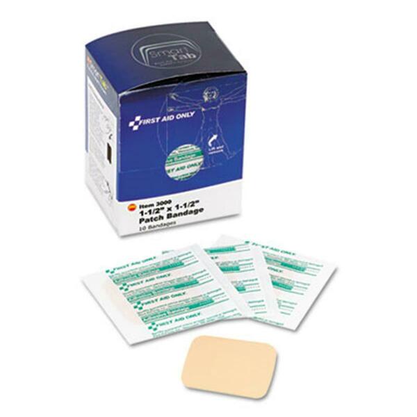 First Aid Patch Bandages- 1.5 In. X 1.5 In.- Smartcompliance Refill, 10Pk 3000